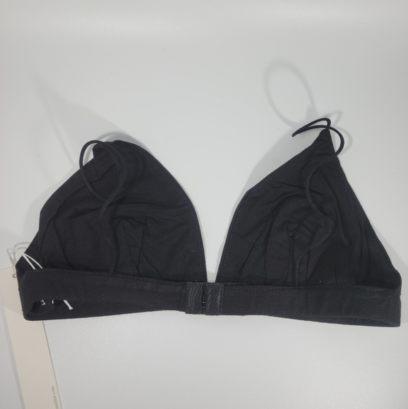 NWT Line & Dot basic black triangle bra size M - Picture 2 of 6